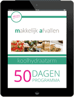 Afvallen met het Koolhydraatarm 50 dagen programma