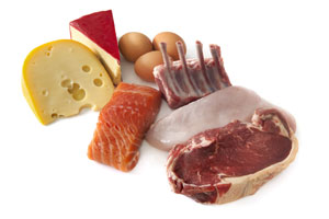 Voorbeelden van eiwitrijke voeding